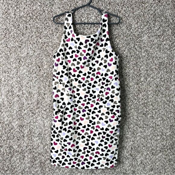 kate spade Other - Kate Spade Dress Girls 10 Heart Print Sleeveless Tank Shift with Pockets